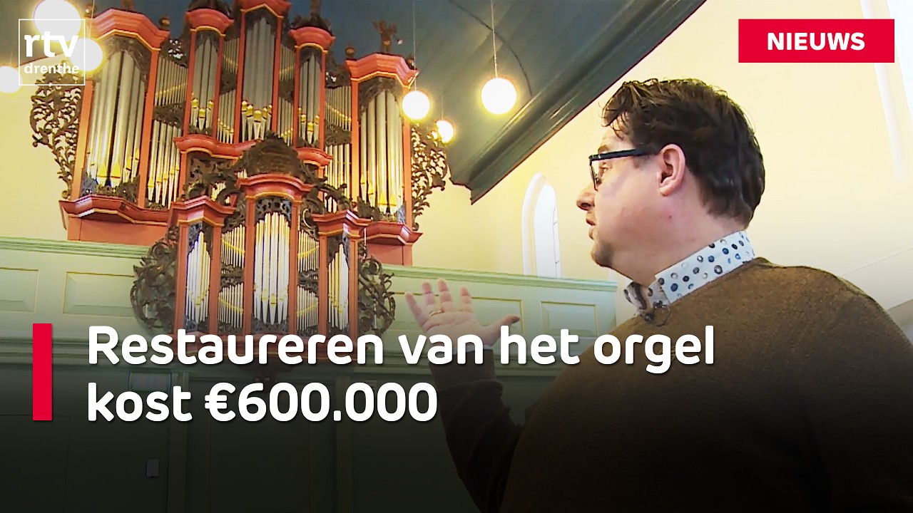Het herstellen van het orgel kost 6 ton | RTV Drenthe