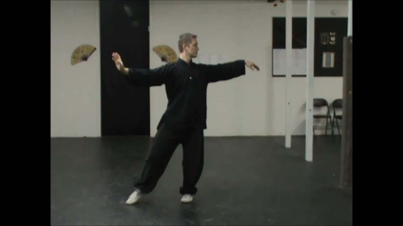 (10/11) Yang Tai Chi Stepping Sets. Line Drilss: Repulse the Monkey