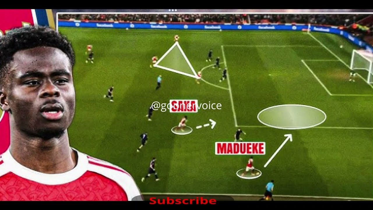 Bukayo Saka’s New Role in Midfield Changes Arsenal’s Attack Forever