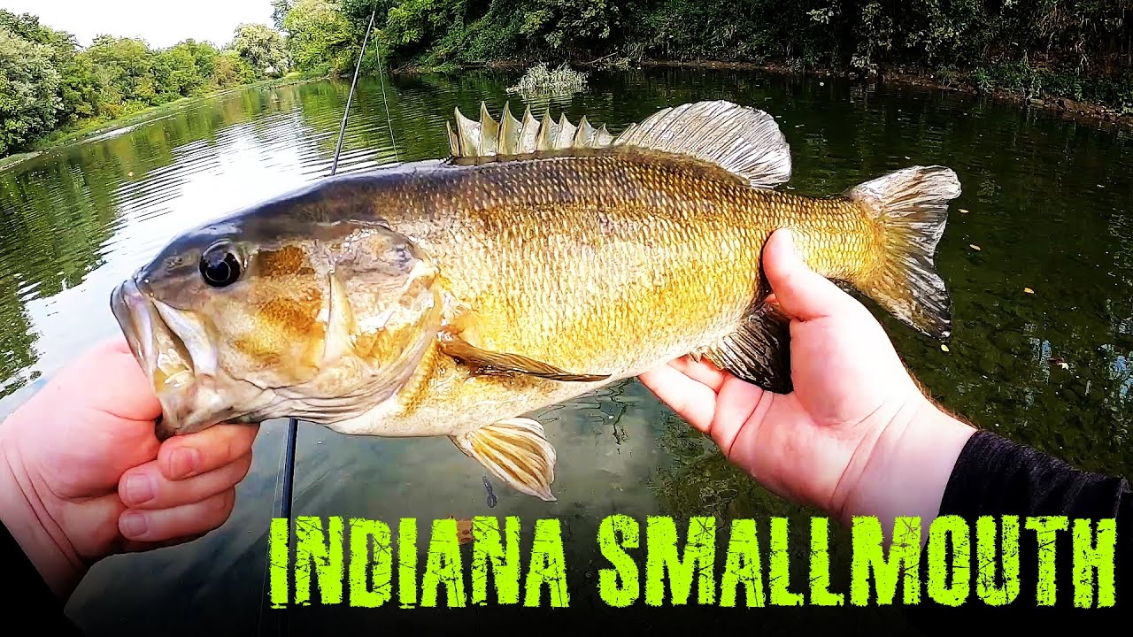 Indiana Smallmouth Bass Fishing!