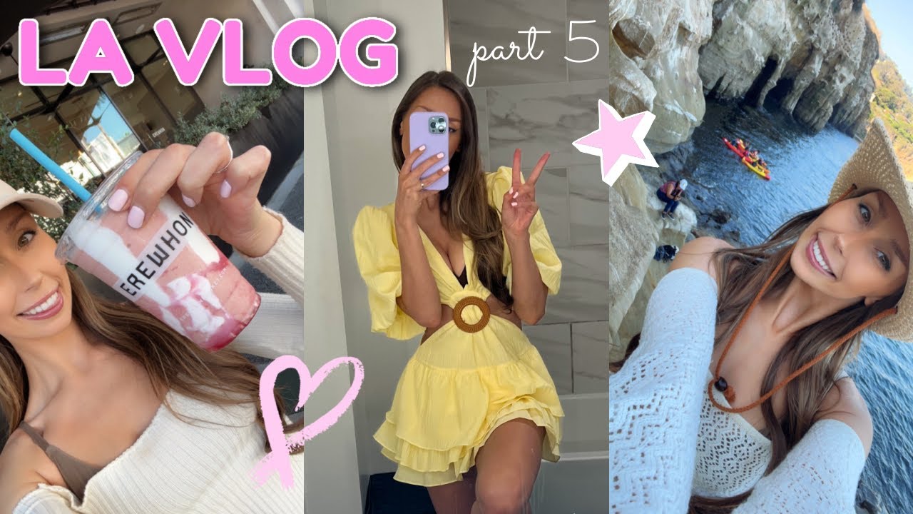 LA TRAVEL VLOG! road trip to san diego, trying erewhon, secret beaches & amazing food