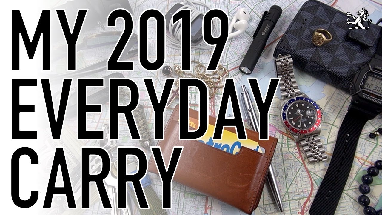 Мой EDC-набор 2019 года: новый любимый нож, часы Rolex и Casio, которые я ношу чаще всего