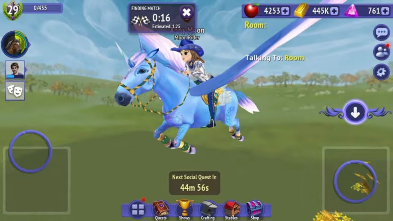 Race with  my Aqua Horse, ... [Horse Riding Tales]