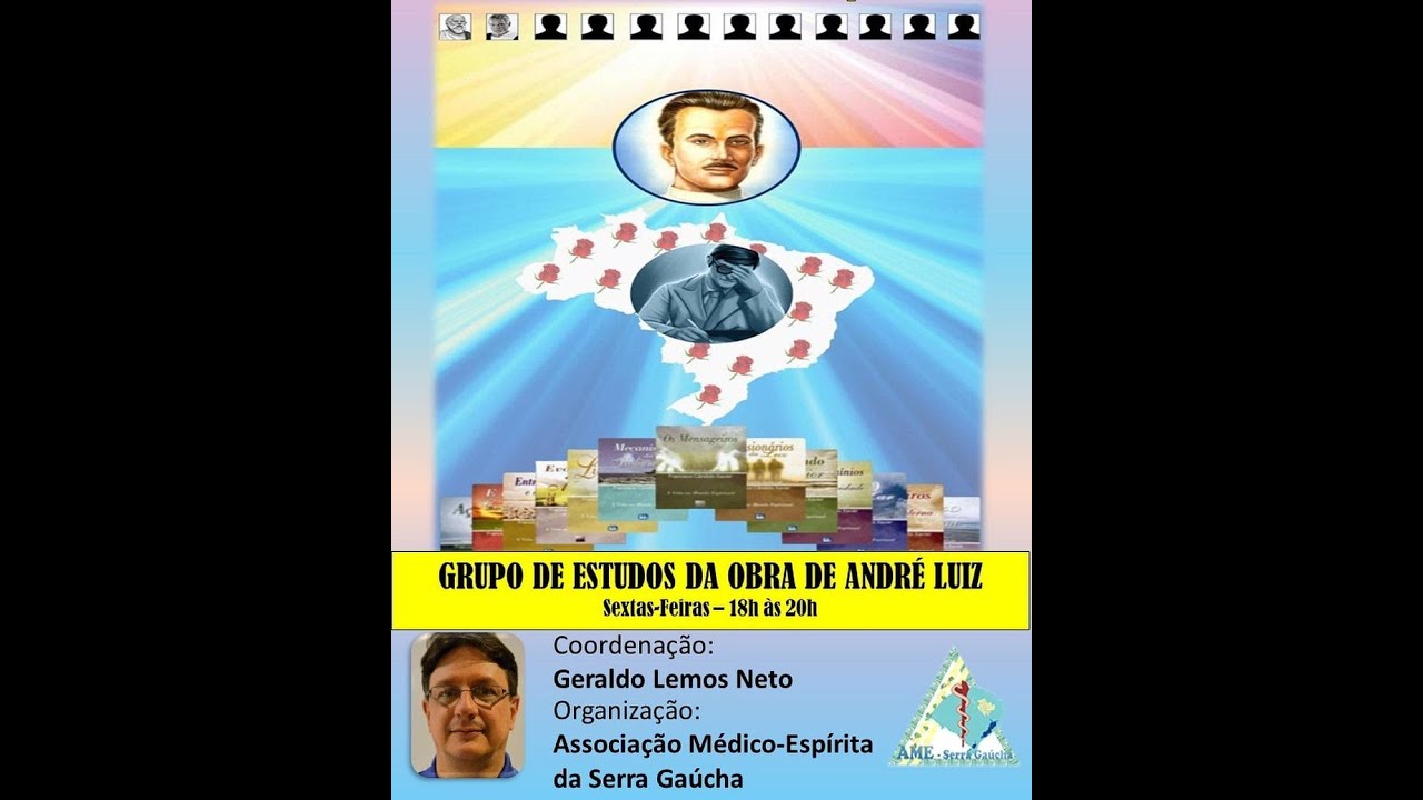 “Estudo da obra de André Luiz - Parte 40”, com Geraldo Lemos Neto