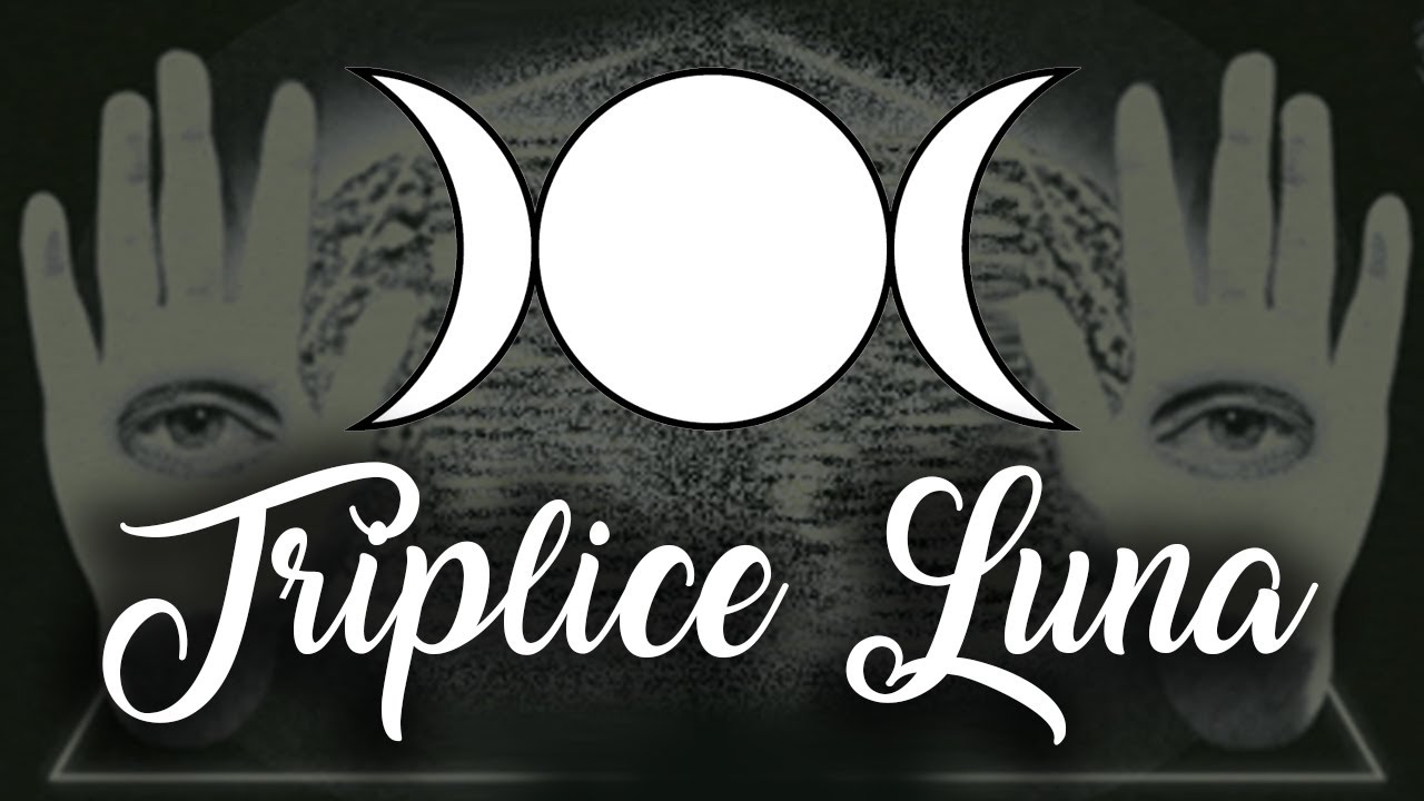 TRIPLICE LUNA: Significato del simbolo della Triplice Dea #EsotericSymbols