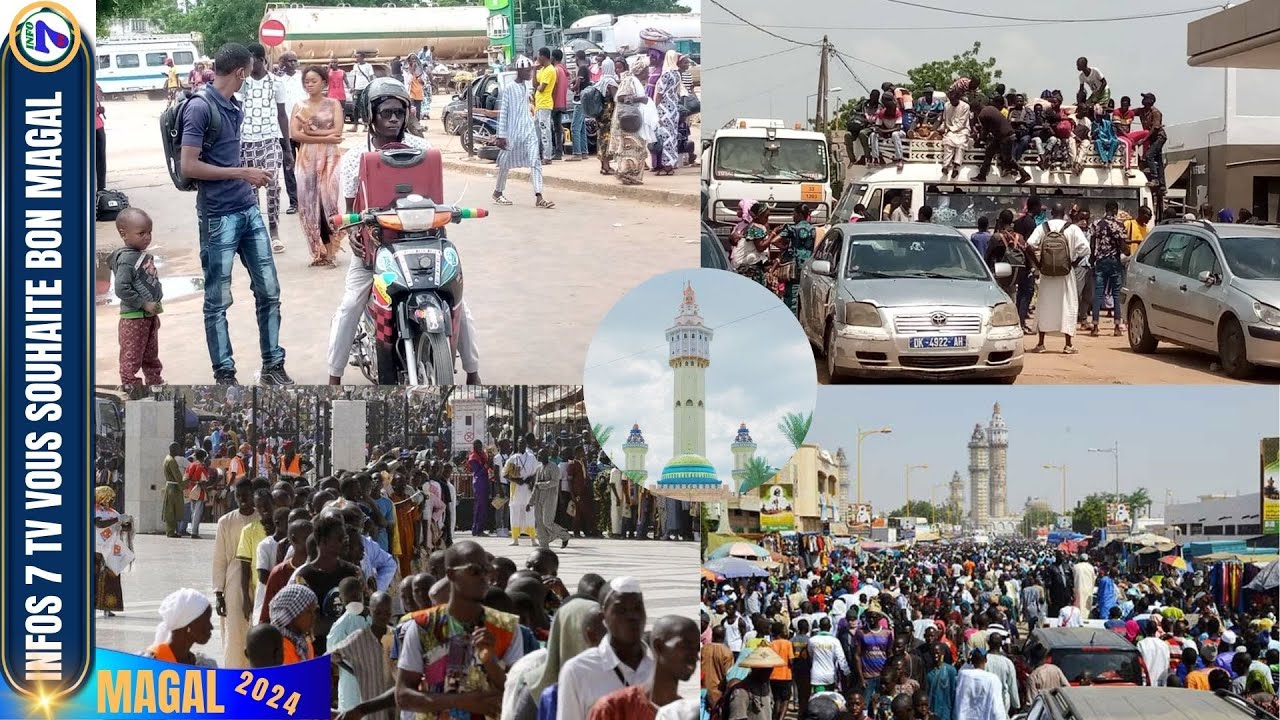 magal touba 2024 les temps forts J 3 l'ancien garage