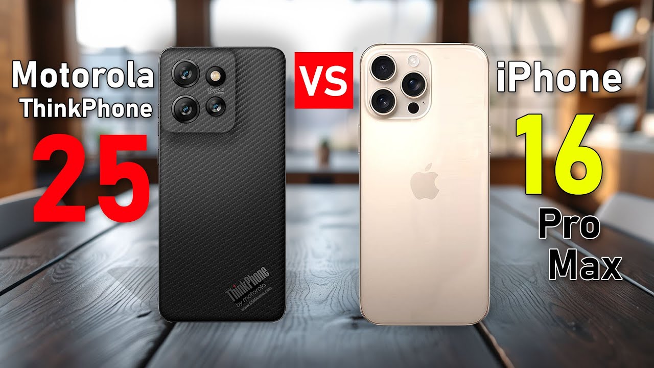 Motorola Thinkphone 25 VS Iphone 16 Pro Max