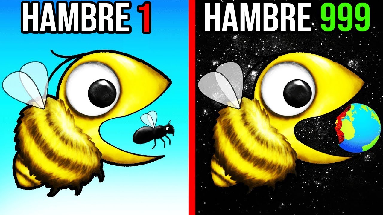 ME CONVERTÍ EN LA ABEJA MÁS HAMBRIENTA DEL MUNDO 🐝