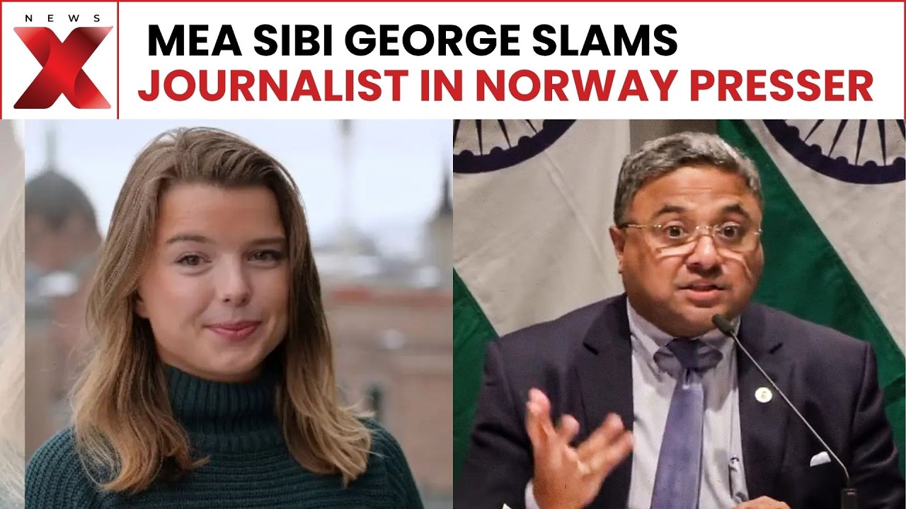 Sibi George In Oslo: Why Is Western Media Obsessed With India's Internal Affairs? | NewsX