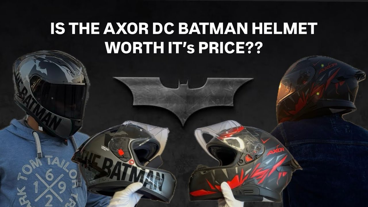 Is the Axor Batman Edition Helmet Worth It? | Unboxing Axor Batman edition |#axor #batman #dc #asmr