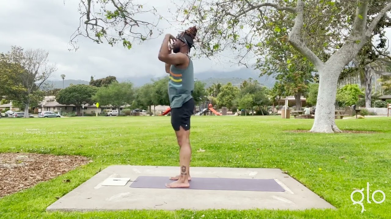 Yoga For Post-Travel | 30 Min | Quamay Sams on Glo