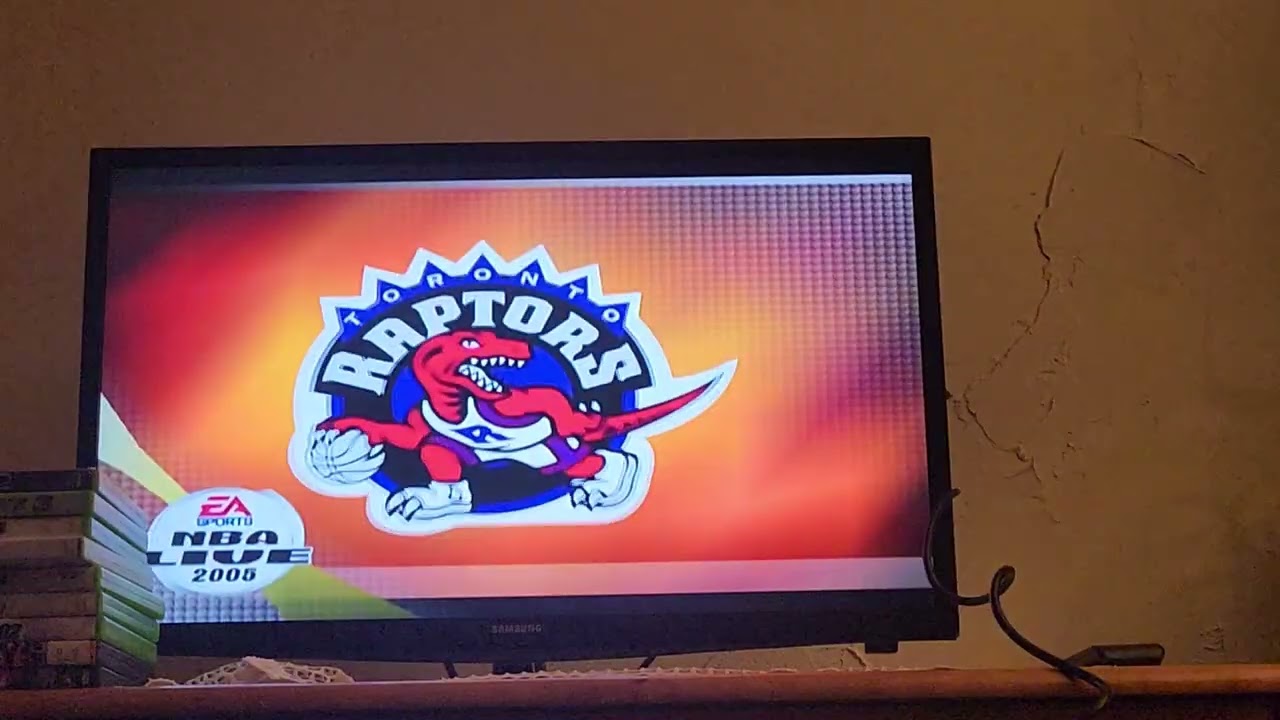 NBA Live 2005 Xbox Atlanta Hawks VS. Toronto Raptors