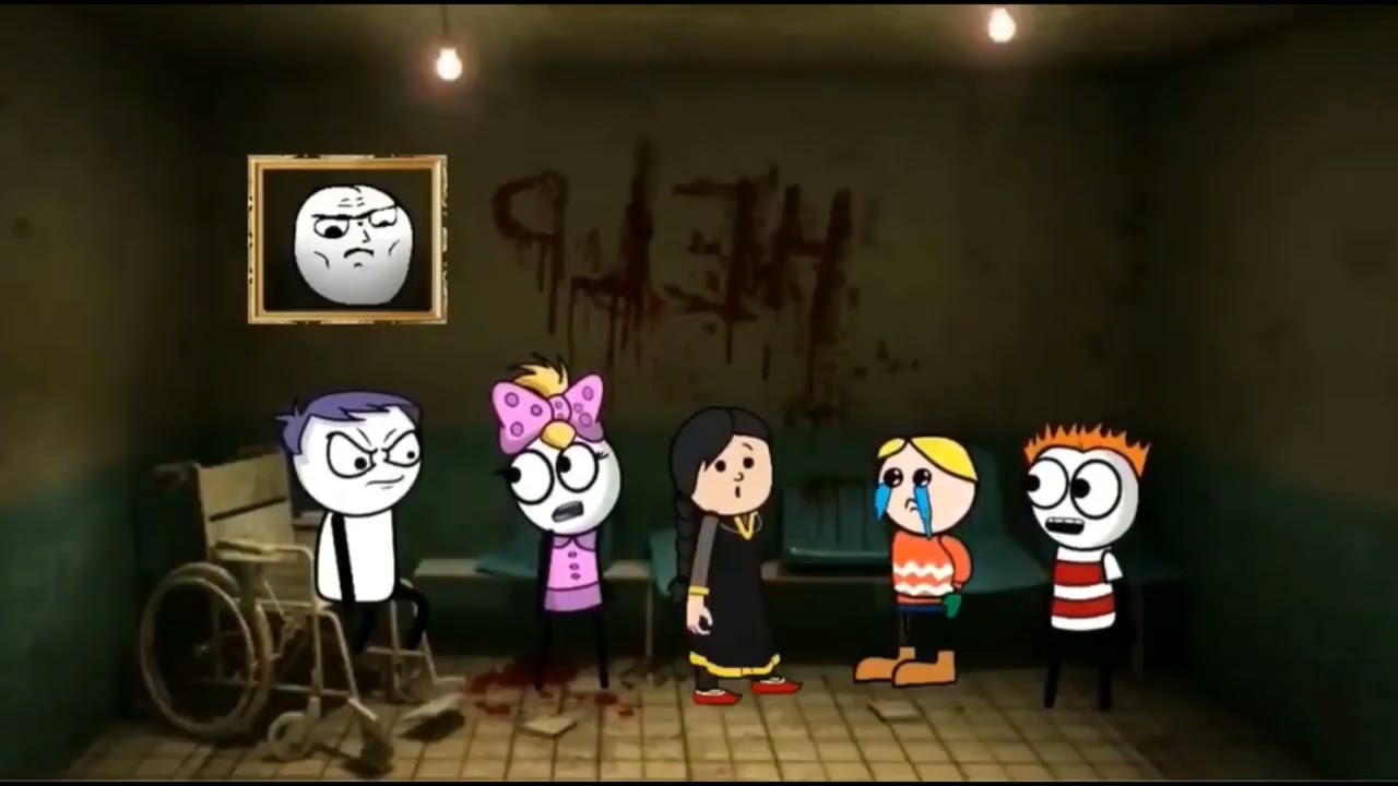 Bhutiya habeli me fasa bhajji 😅 cartoon video 😅