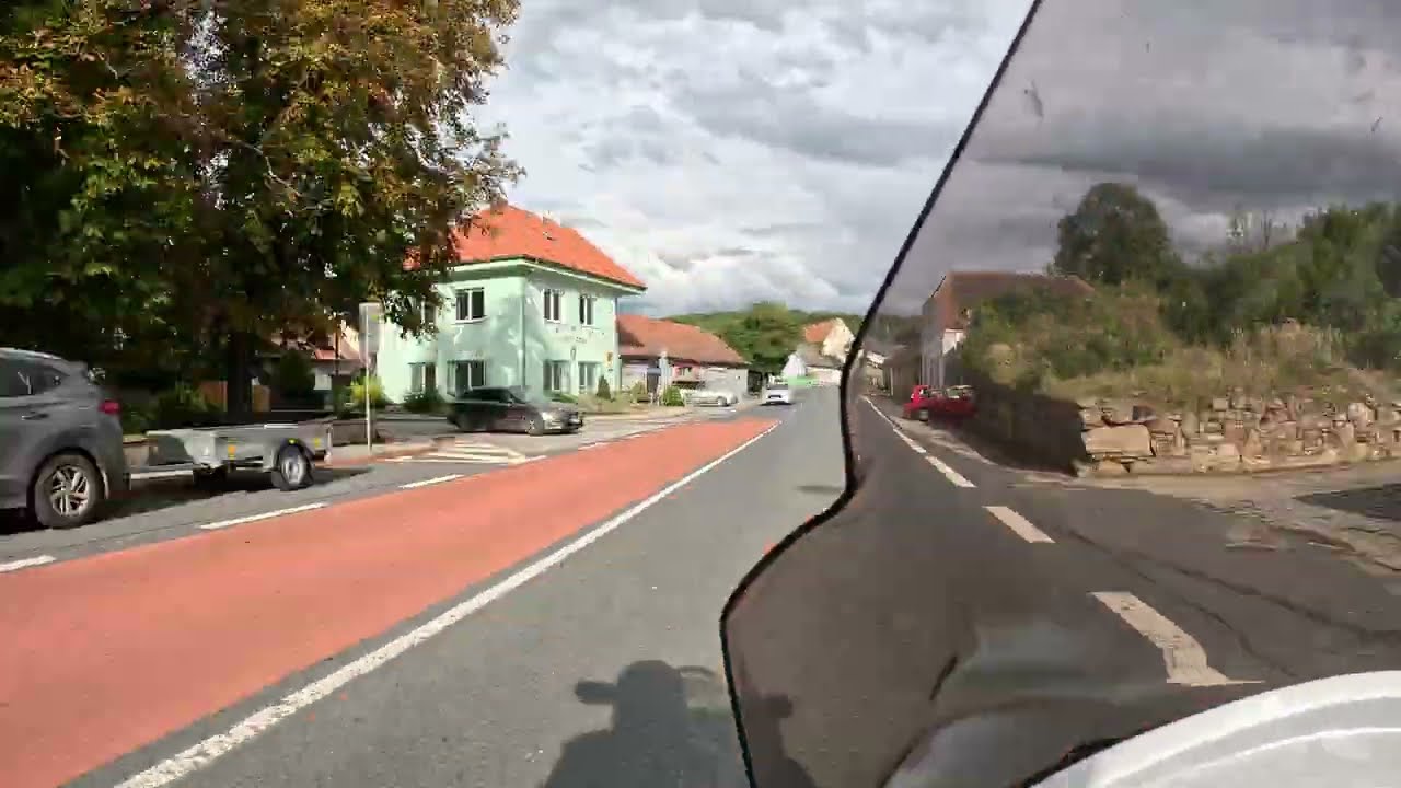 Honda PCX 125 - Katovice - Strakonice - Pivkovice, srpen 2025, timelapse