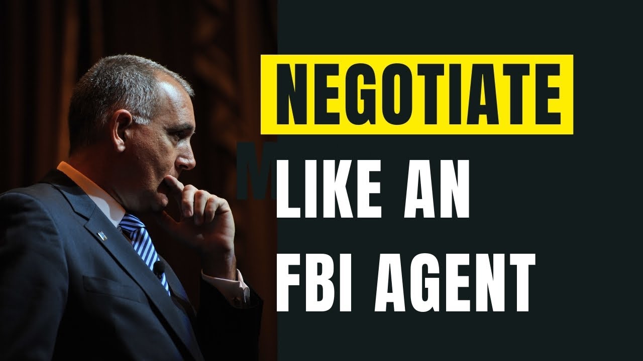 NEGOTIATE like an FBI agent | JOE NAVARRO