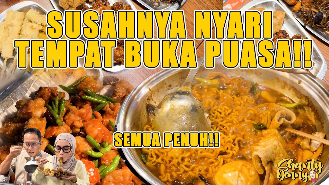 SUSAHNYA NYARI TEMPAT BUKA PUASA!! SEMUA PENUH!!