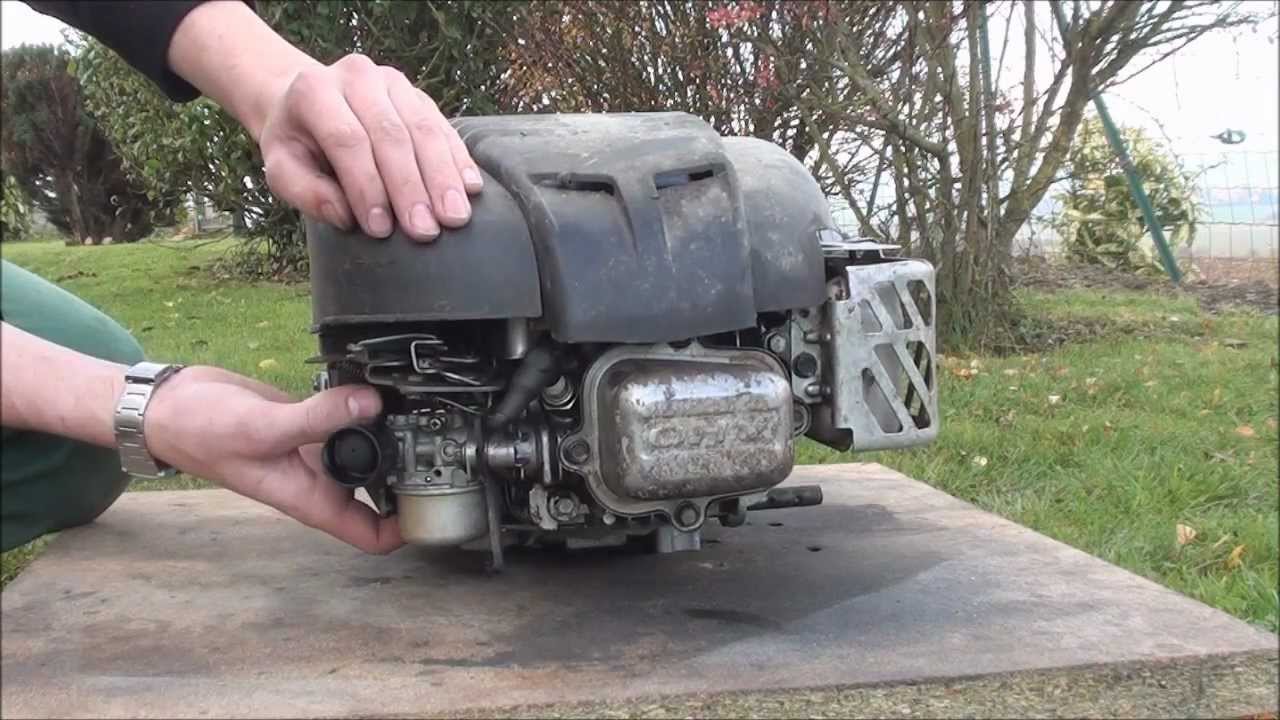 Remise en fonctionnement d'un moteur Briggs & Stratton arrêté 2 ans.