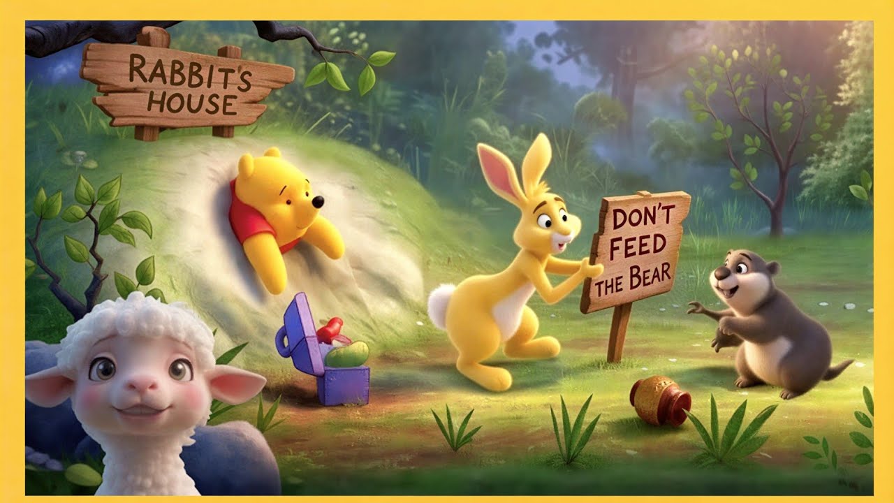 Winnie the Pooh Gets Free | Calm Bedtime Tale | Part 3