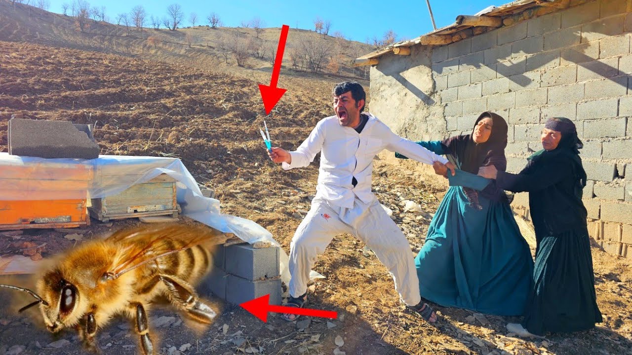 - Dr. Eshaq’s Surprise Visit to the Bees! 😂🐝