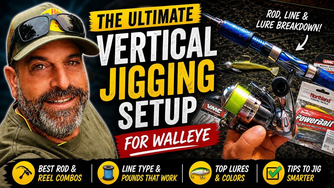 The BEST Setup for Jigging Walleye