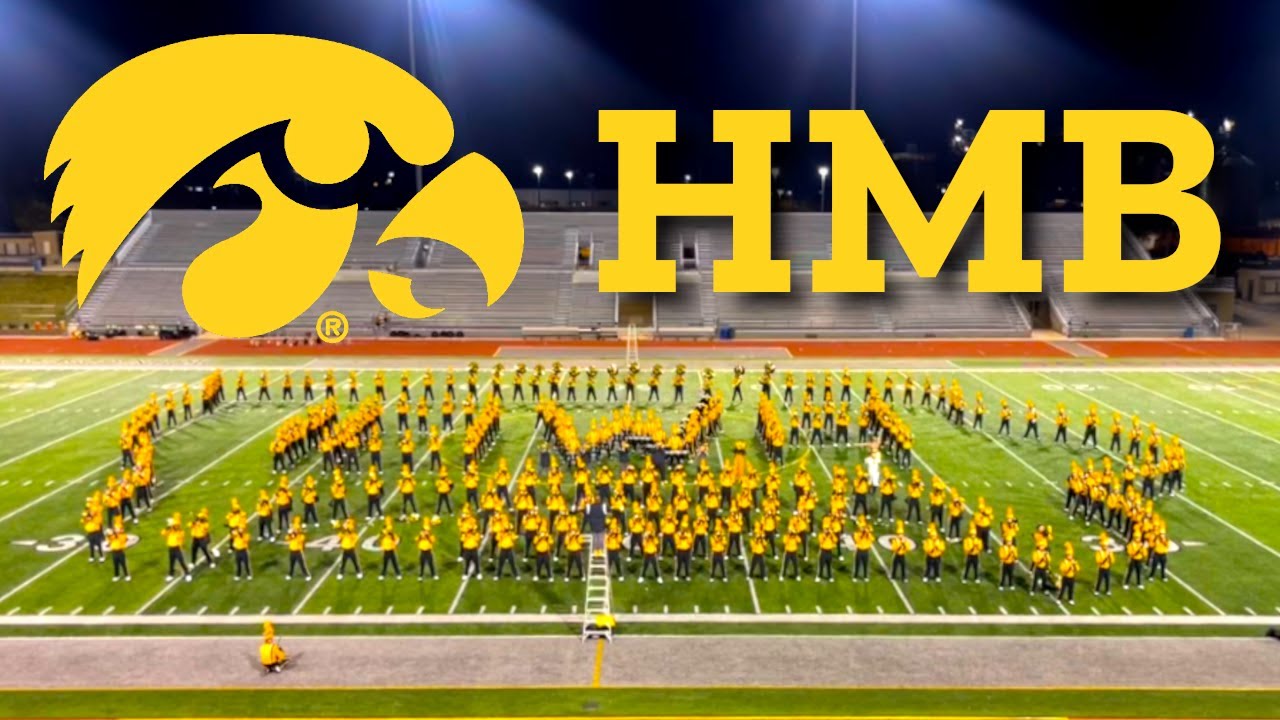 University of Iowa Hawkeye Marching Band at the Metro Marching Band Classic