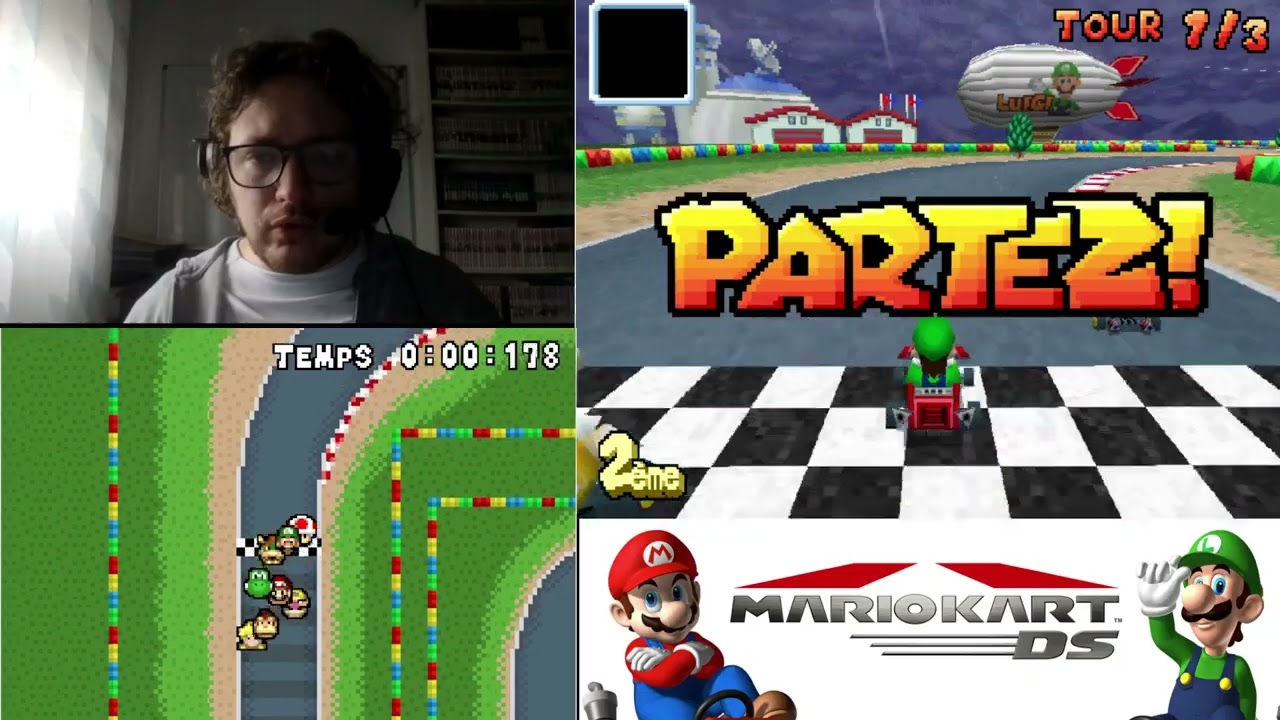 [Эпизод 07] Листорез | Mario Kart DS FR