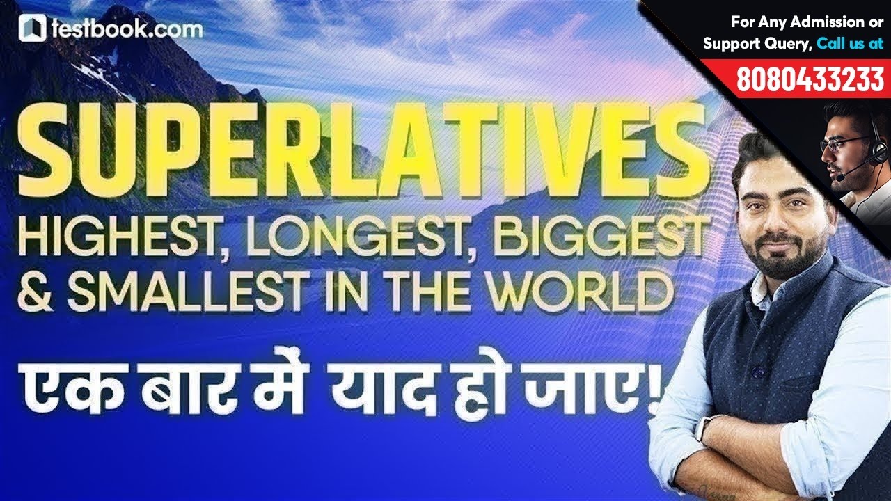Tricks to Remember Static GK Superlatives | Highest, Shortest, Longest & Smallest in the World