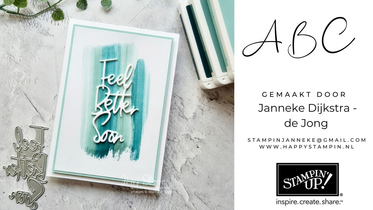 Stampin' Up! - Wanted to Say - Feel Good Stampin'