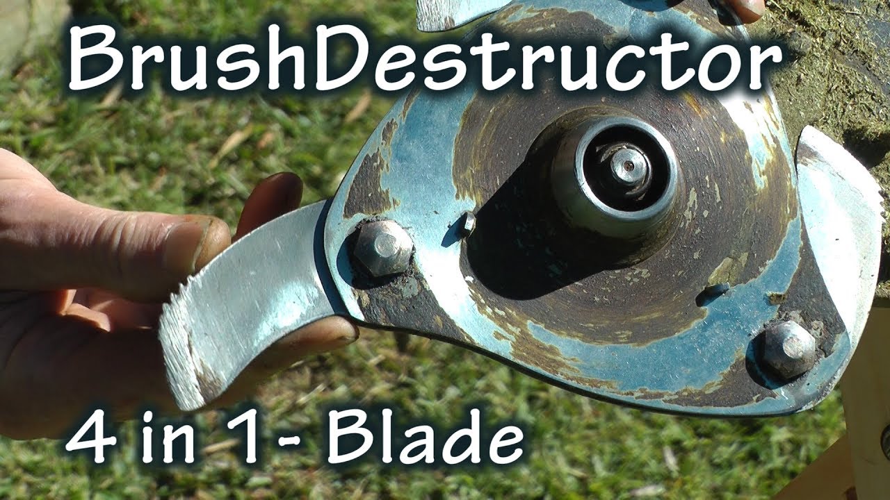 BrushDestructor 4 в одном лезвии.