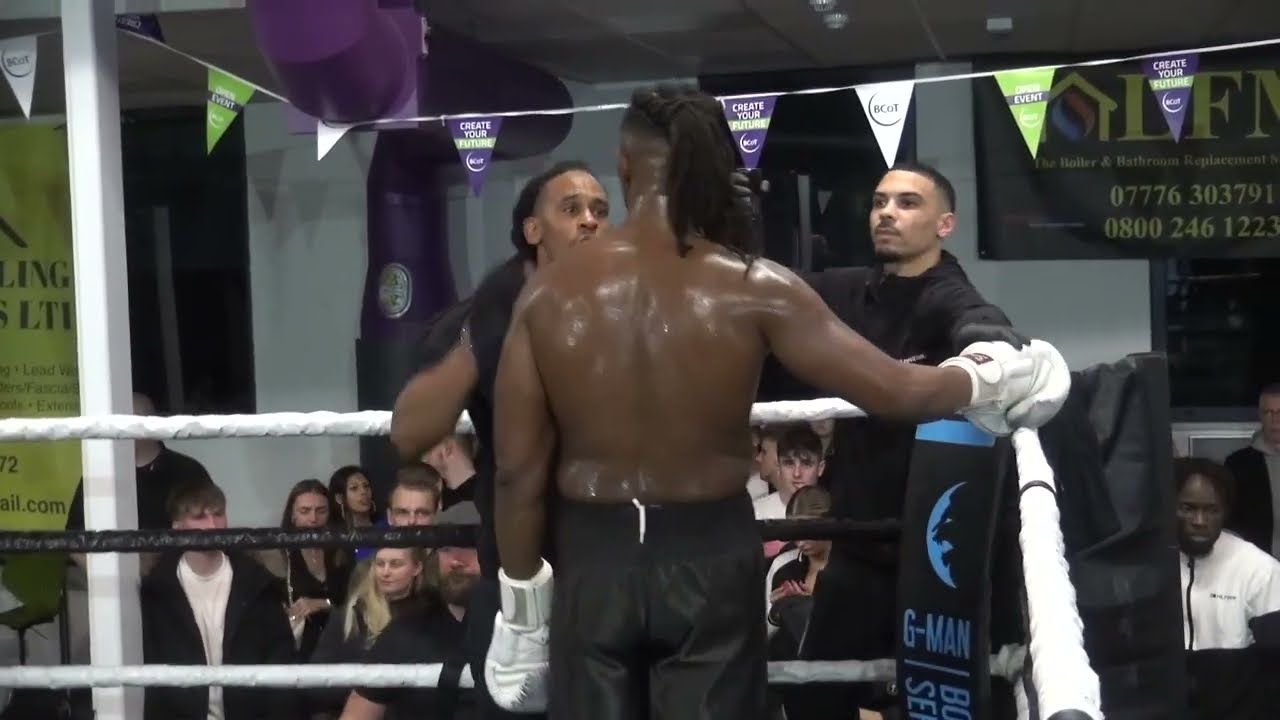 Basingstoke White Collar Boxing Supremacy Bout 9 Darran Jones Vs Royal Perkins