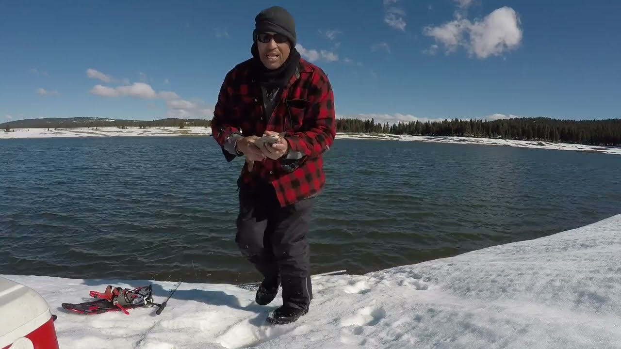 Snowshoeing In for Lahontan Cutthroats