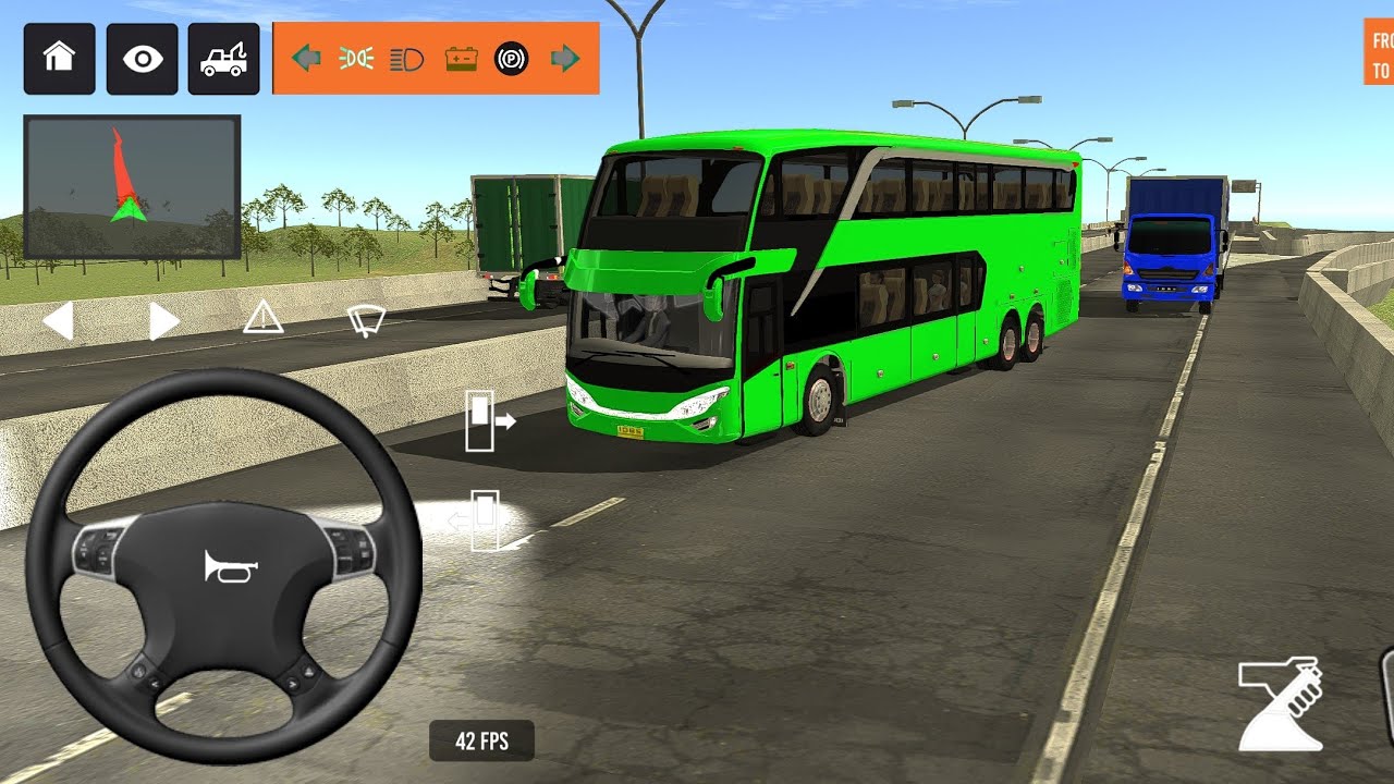 Indonesia Coach bus driving | Euro bus simulator 2026 Android gameplay #game 1 Part 50