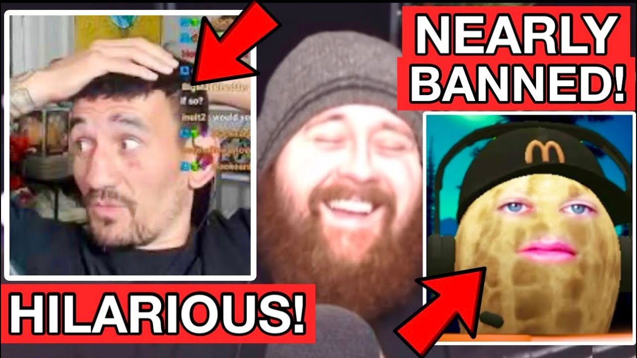 The MMA Guru CAN’T STOP LAUGHING At Max Holloway NEARLY GETTING TheBurntPeanut BANNED ON TWITCH?!