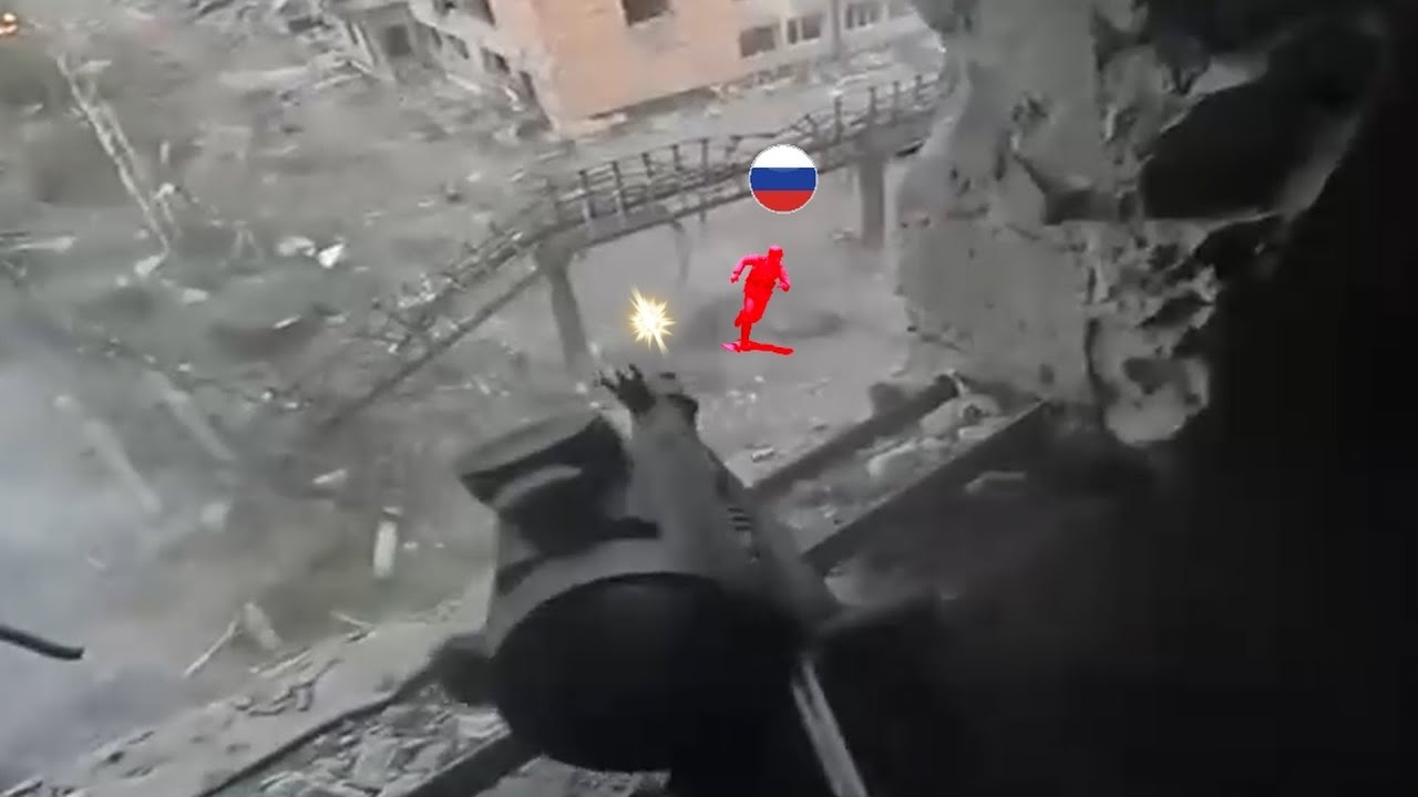 🔴 Война на Украине &mdash; украинский солдат в тяжёлом бою с российскими элитными штурмовыми подразделе...