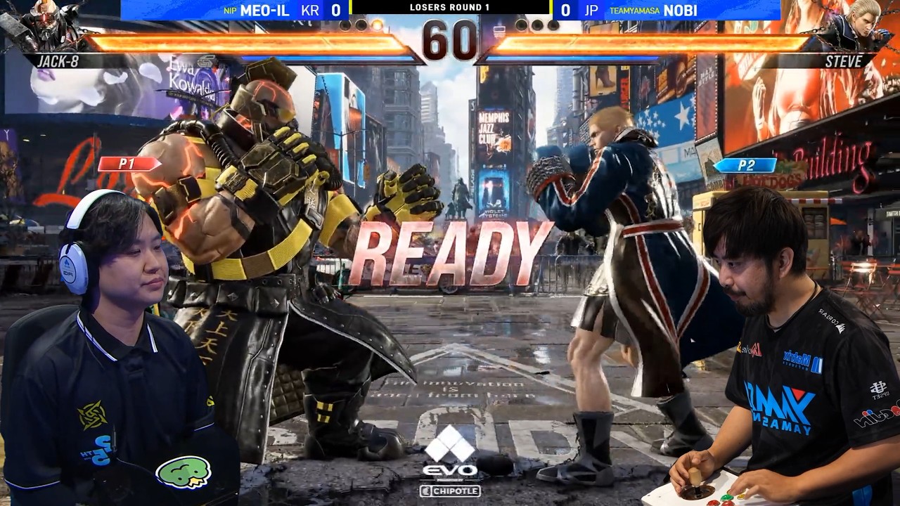 T8 S3 ▰ Meo-il (Jack-8) vs Nobi (Steve,Lars) ▰ EVO USA 2026 - Losers Top 8