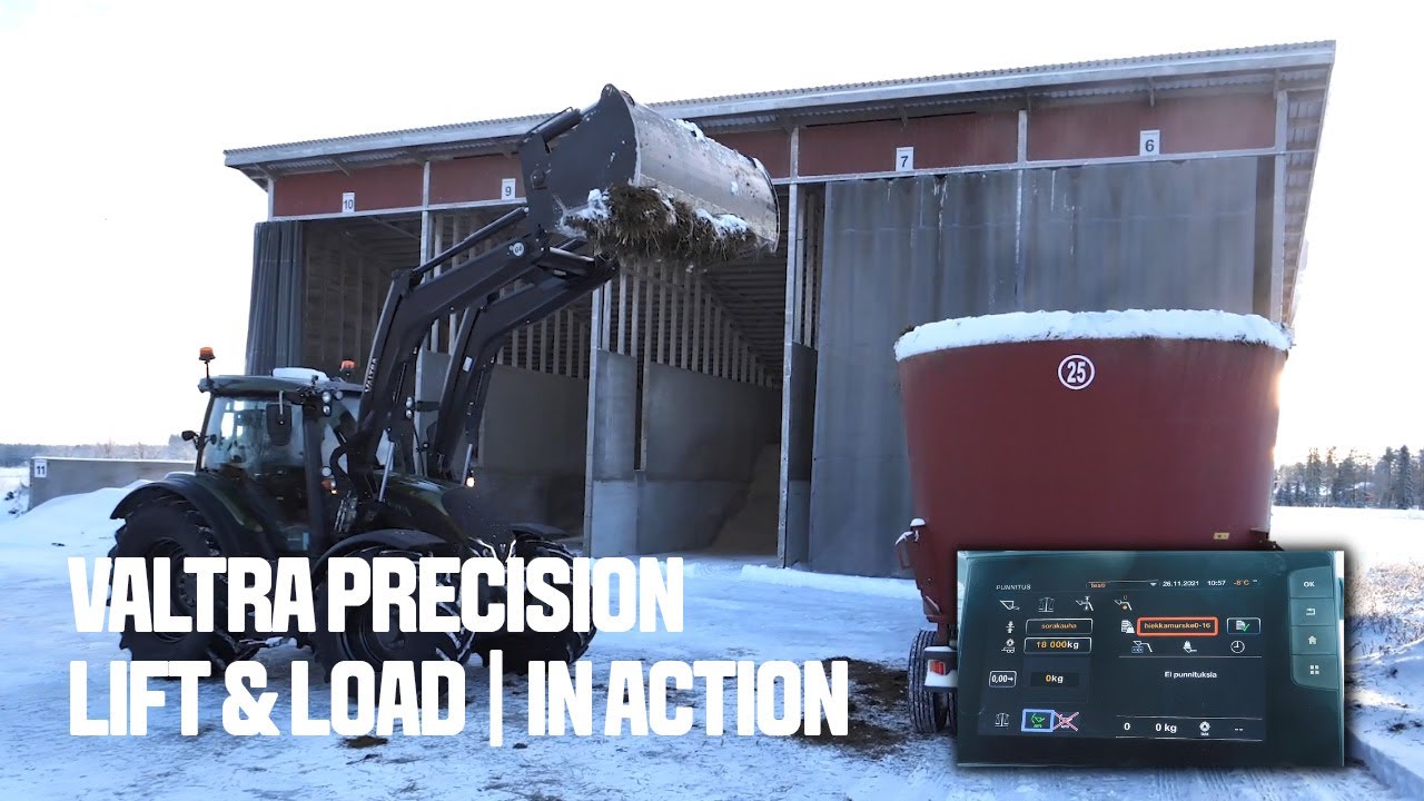 Valtra Precision Lift & Load | In Action
