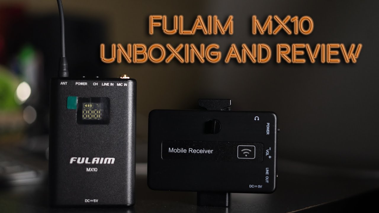 Unboxing and review / FULAIM MX10 & MX20 Wireless Lavalier Microphone