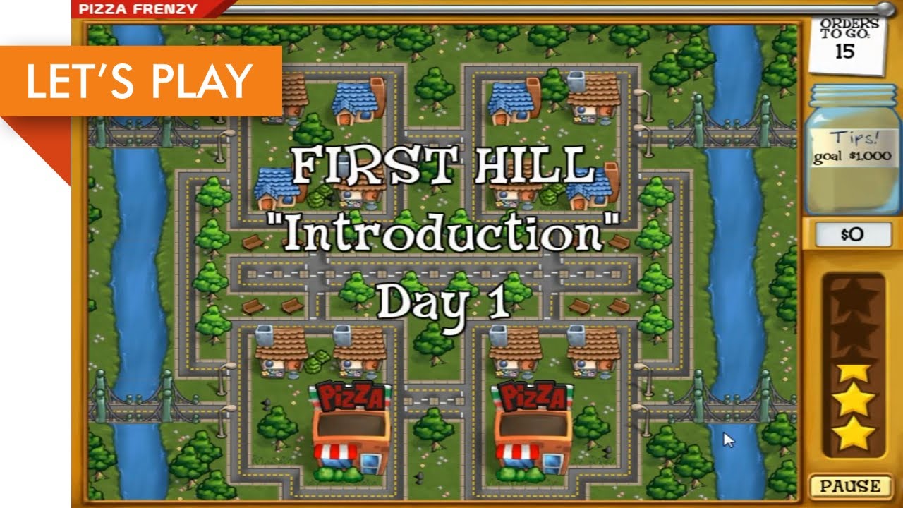 Let's Play - Pizza Frenzy (Level 1 - First Hill)
