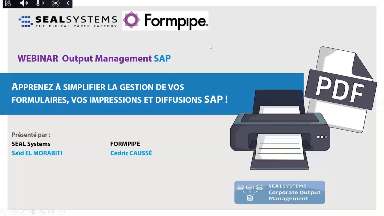 Apprenez à simplifier la gestion de vos étiquettes-formulaires, vos impressions et diffusions SAP !