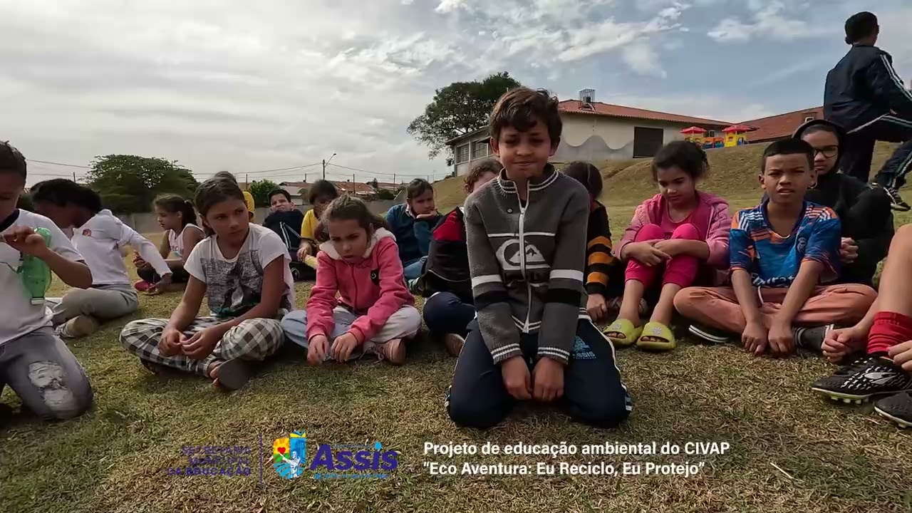 Projeto de educação ambiental do CIVAP “Eco Aventura: Eu Reciclo, Eu Protejo”