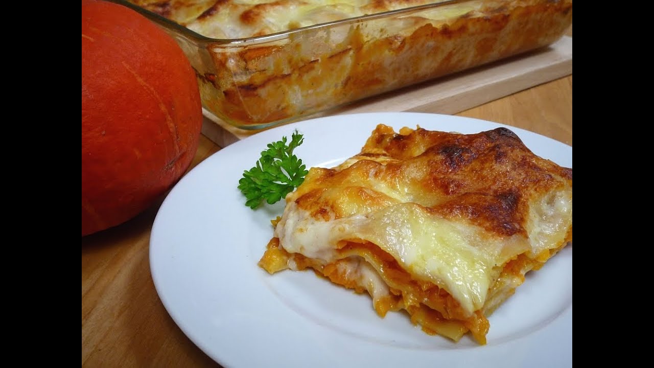 Kürbis- Lasagne