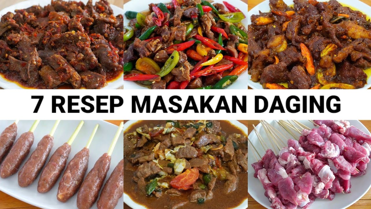 7 RESEP MASAKAN DAGING KURBAN | ENAK DAN MUDAH PASTI KETAGIHAN!!!