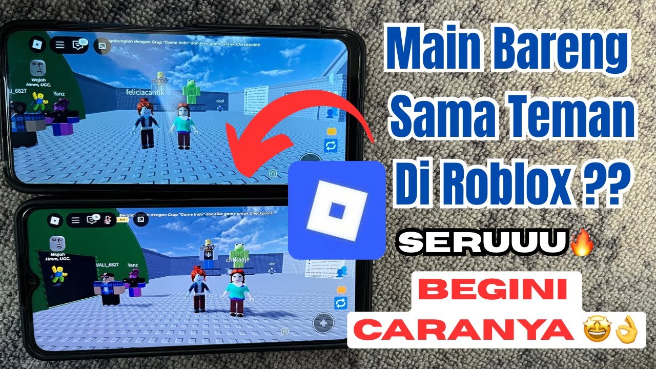 Cara Mabar Sama Teman Di Roblox