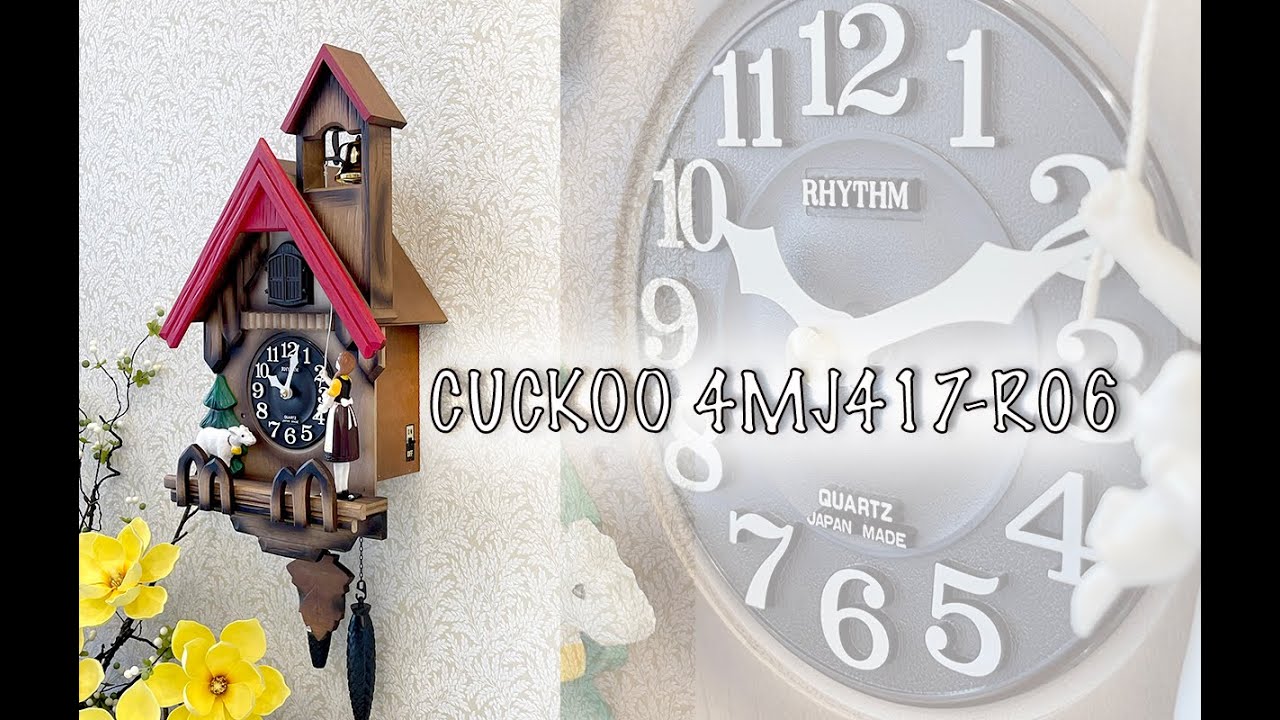RHYHM CUCKOO 4MJ417-R06 MADE IN JAPAN