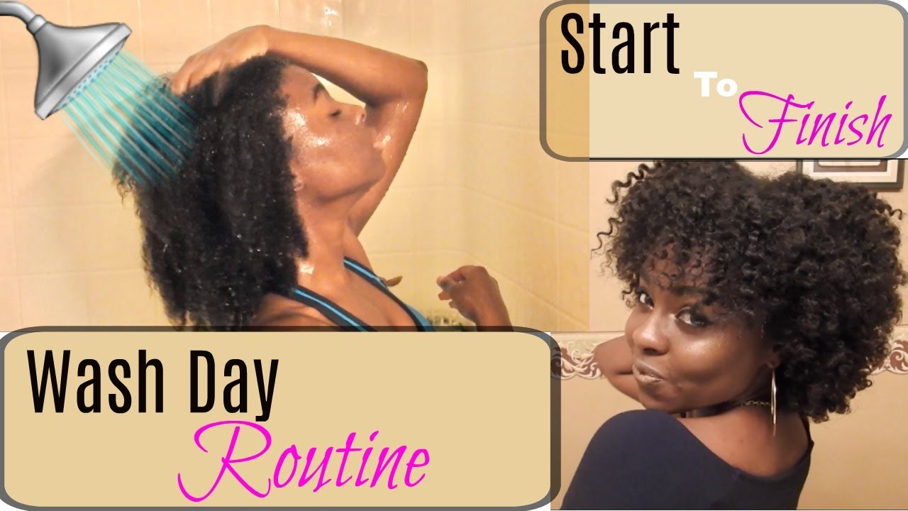 Full WASH DAY Routine on Type 4 Hair | Start to Finish