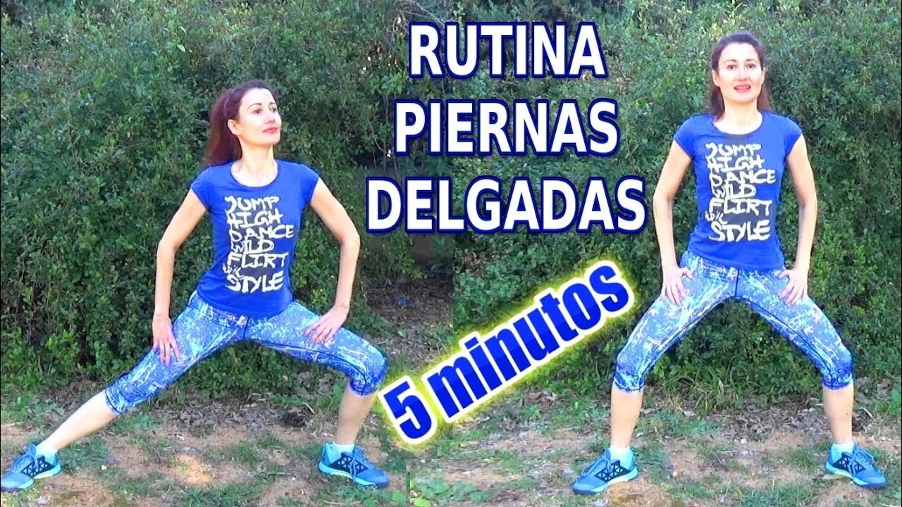 Piernas Delgadas y Glúteos Firmes en 5 minutos | Rutina Principiantes