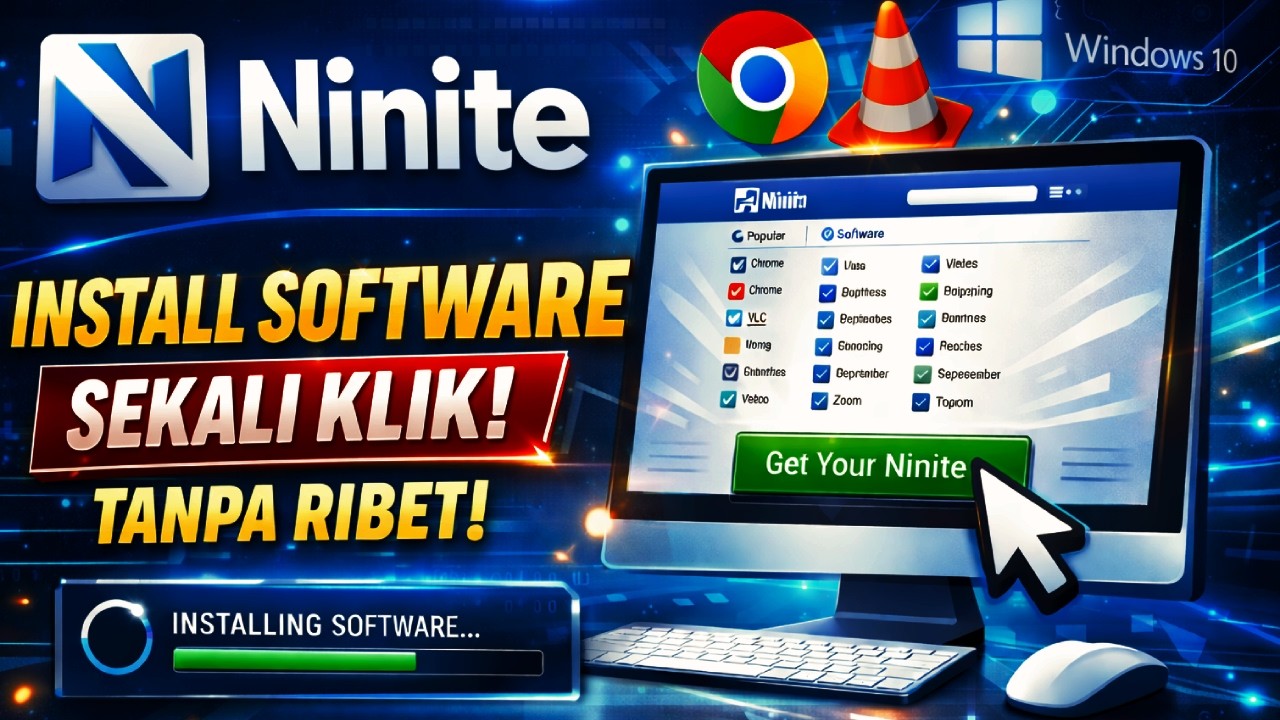 Cara Mudah Download dan Instal Beberapa Aplikasi Sekaligus di Windows Tanpa Ribet 2026 | Laru Merah