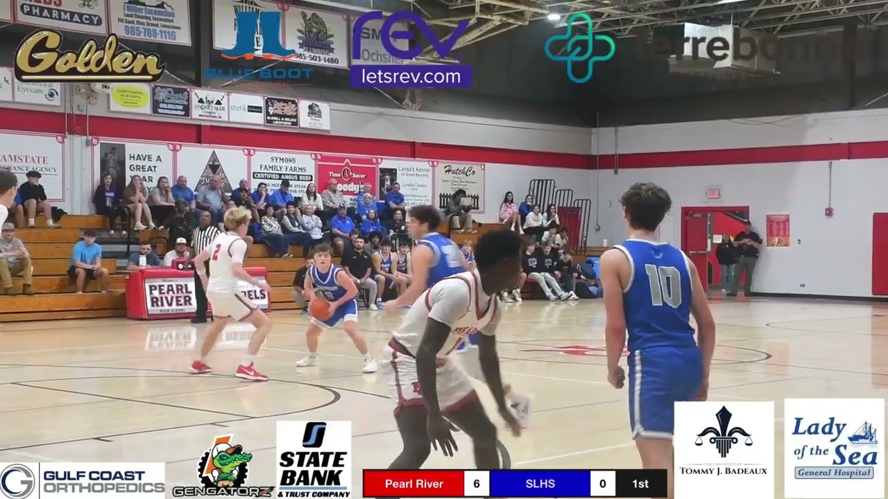South Lafourche at Pearl River High Boys Basketball (1-9-26)