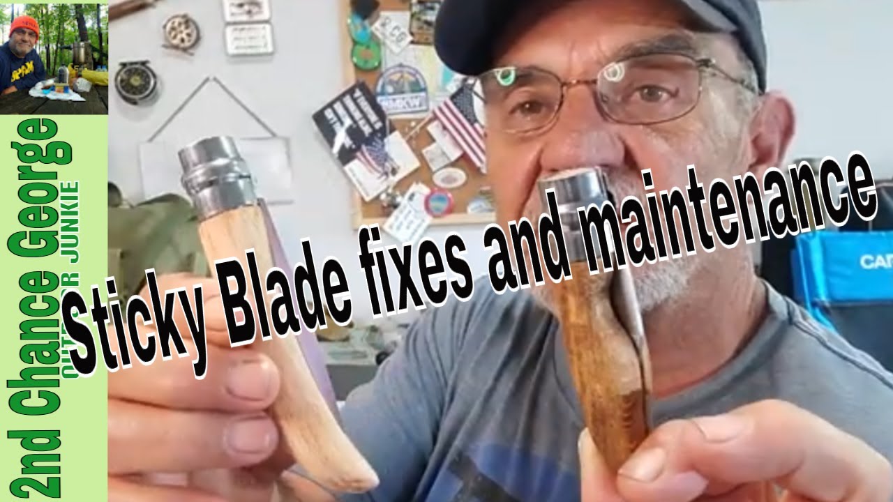 Wood Handle Folding Knife Fixes and Maintenance - lots of options out there