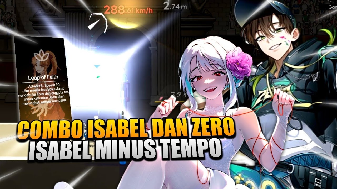 Nyobain Combo Isabel dan Zero Minus Tempo Pake 5 Card Ability Colosseum | The Spike VolleyBall Cross